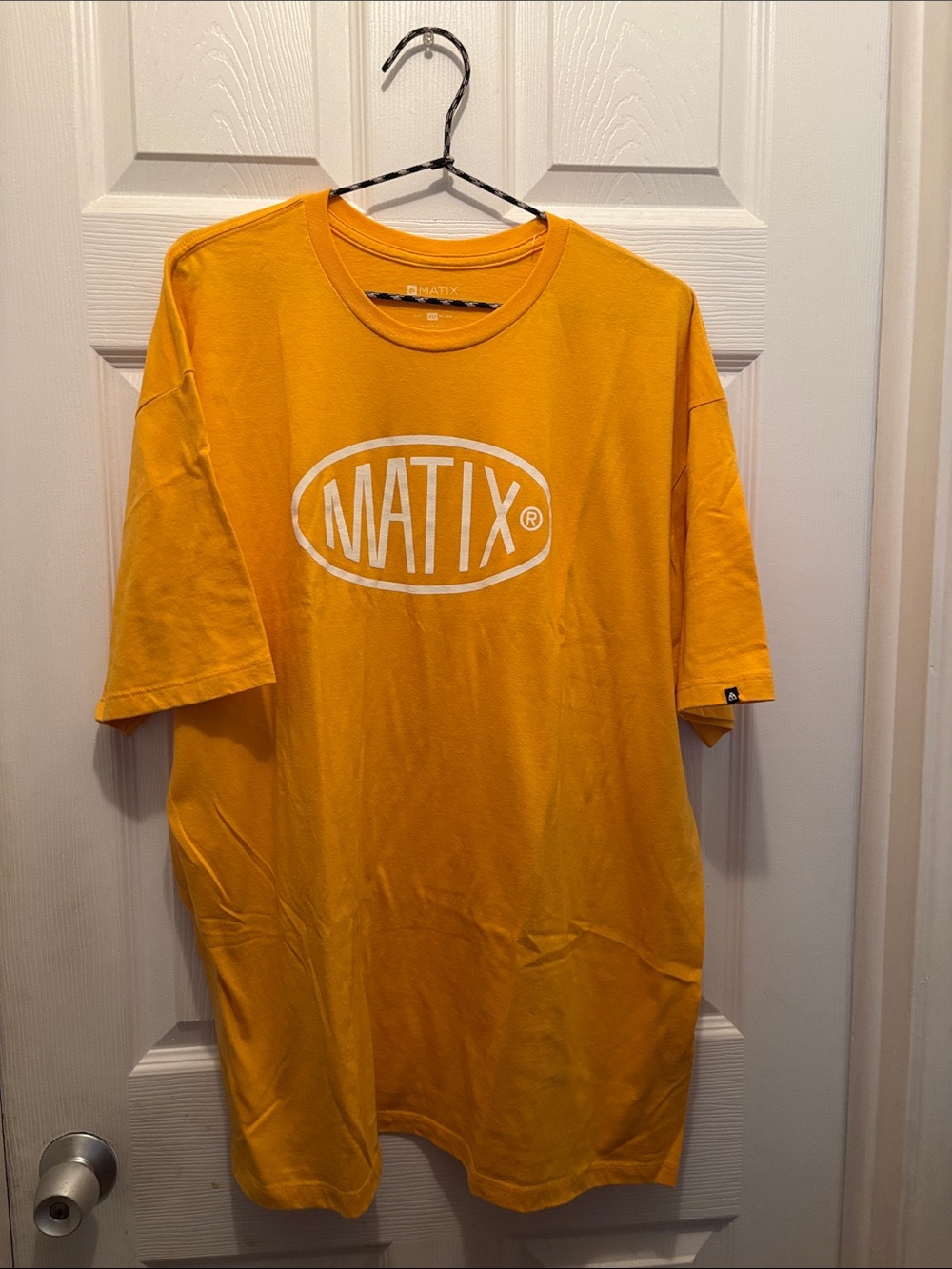 Matix Men's Bright Yellow Short-Sleeve Logo Tee